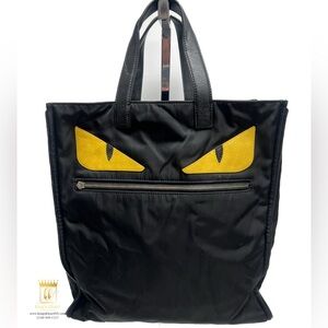 Fendi Vitello Monster tote bag